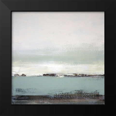 Tidal View Black Modern Wood Framed Art Print by Cordes, Susan