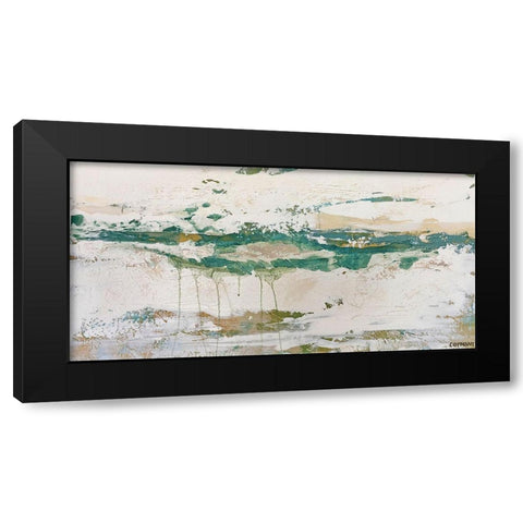 Gulf Tides Black Modern Wood Framed Art Print by Cormany, Claire