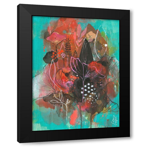 The Golden Hour Black Modern Wood Framed Art Print with Double Matting by Capri, Corina