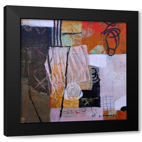 Haikyo No. 2 Black Modern Wood Framed Art Print by Coppens, Linda