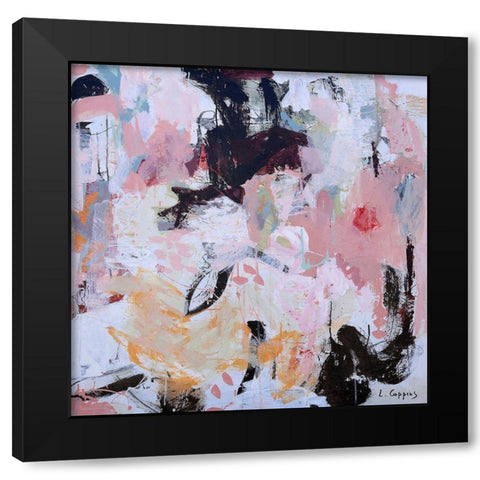 Through Unclouded Eyes Black Modern Wood Framed Art Print with Double Matting by Coppens, Linda
