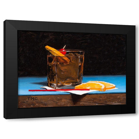 Old Fashioned Black Modern Wood Framed Art Print by Casey, Todd M.