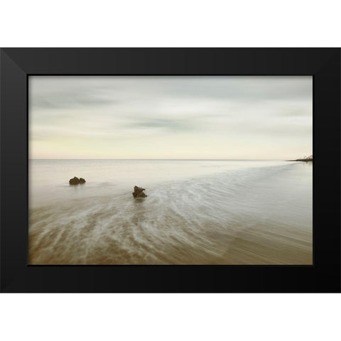 It Takes Two Black Modern Wood Framed Art Print by Connolly, Karin