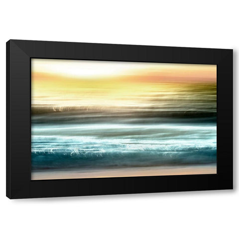 Sparkle and Shine Black Modern Wood Framed Art Print by Connolly, Karin