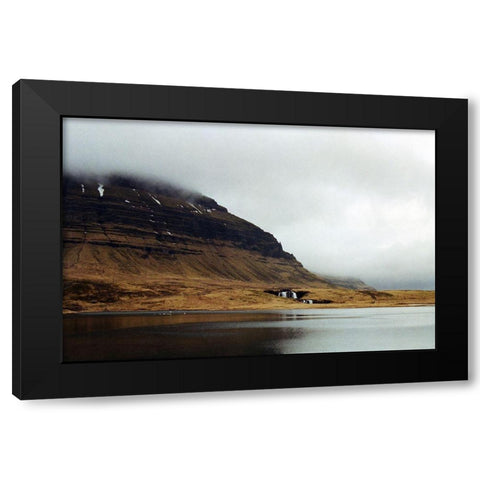 Iceland 1 Black Modern Wood Framed Art Print with Double Matting by Colligan, Lynann