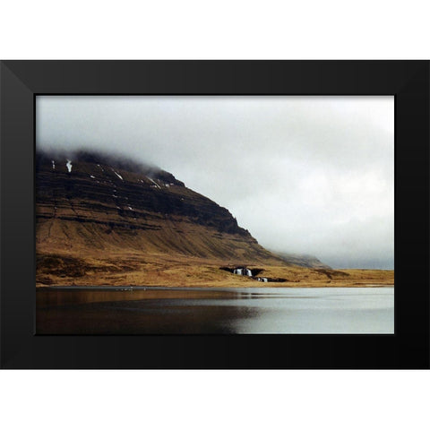 Iceland 1 Black Modern Wood Framed Art Print by Colligan, Lynann