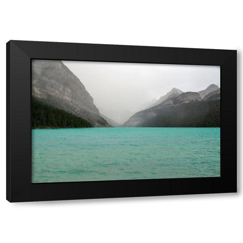 The Rocky Mountain 4 Black Modern Wood Framed Art Print with Double Matting by Colligan, Lynann