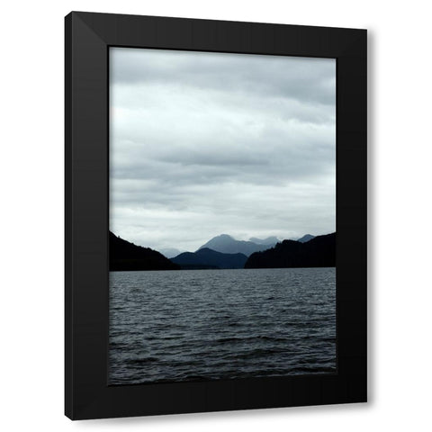 British Columbia 2 Black Modern Wood Framed Art Print by Colligan, Lynann