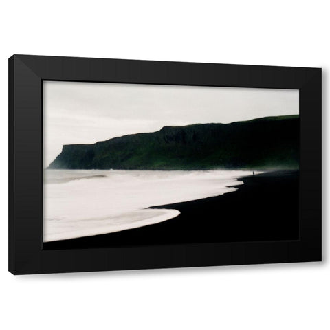 Iceland 2 Black Modern Wood Framed Art Print with Double Matting by Colligan, Lynann