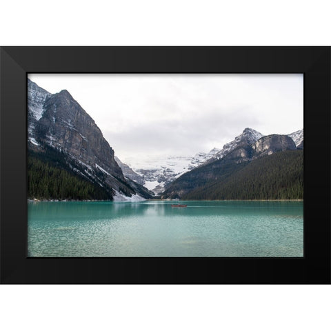 Rocky Mountain 5 Black Modern Wood Framed Art Print by Colligan, Lynann