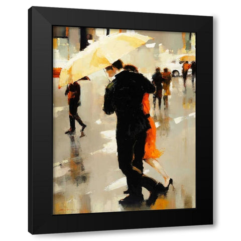 Shelter of the Soul Black Modern Wood Framed Art Print with Double Matting by Christie, Lorraine