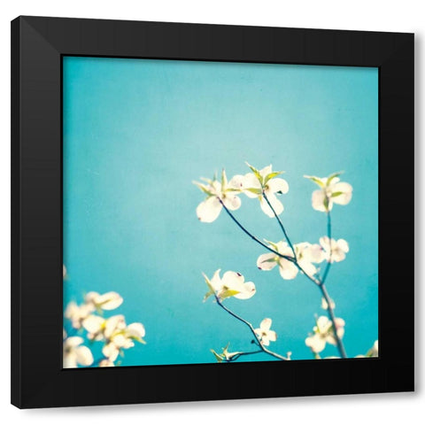 Delicate Black Modern Wood Framed Art Print with Double Matting by Cochrane, Carolyn