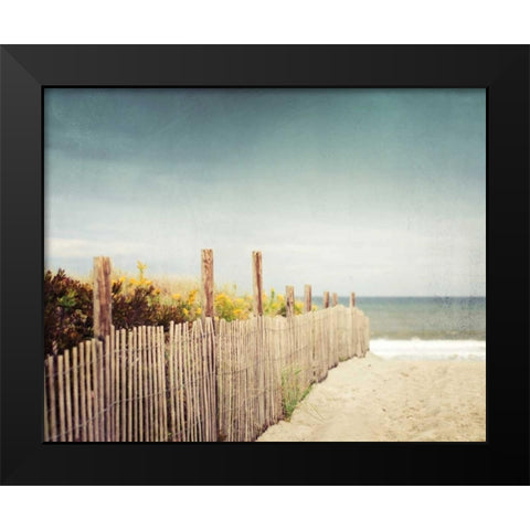 Down to the Sea Black Modern Wood Framed Art Print by Cochrane, Carolyn