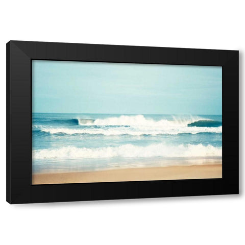 Salty Sea Air Black Modern Wood Framed Art Print with Double Matting by Cochrane, Carolyn