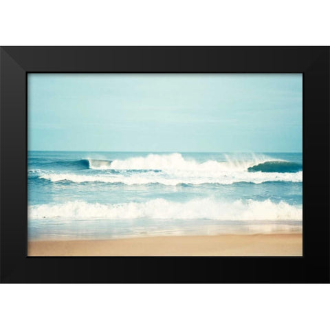Salty Sea Air Black Modern Wood Framed Art Print by Cochrane, Carolyn