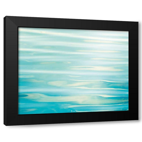 Soothing Black Modern Wood Framed Art Print by Cochrane, Carolyn