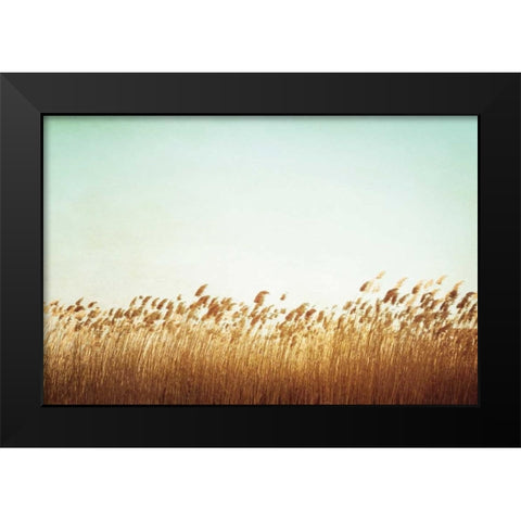 Swaying Black Modern Wood Framed Art Print by Cochrane, Carolyn