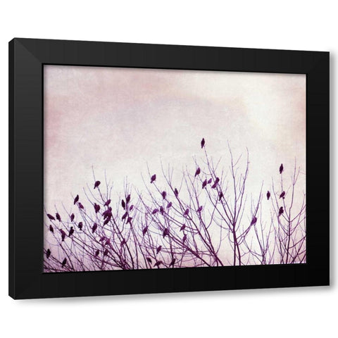 The Pause that Refreshes Black Modern Wood Framed Art Print by Cochrane, Carolyn
