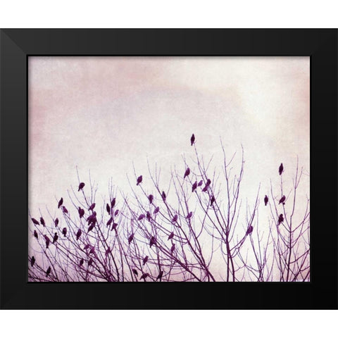 The Pause that Refreshes Black Modern Wood Framed Art Print by Cochrane, Carolyn