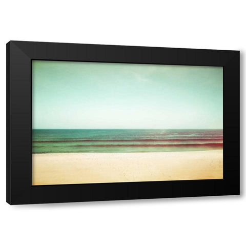 Tranquility Black Modern Wood Framed Art Print by Cochrane, Carolyn
