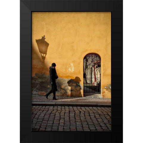 MalÃƒÂ¡ Strana Black Modern Wood Framed Art Print by Corso, Stefano