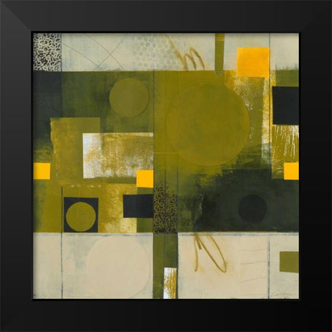 Shady Lane III Black Modern Wood Framed Art Print by Colter, Deborah T.