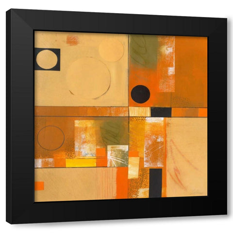 Soleil I Black Modern Wood Framed Art Print by Colter, Deborah T.