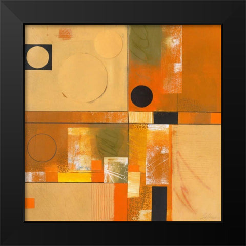 Soleil I Black Modern Wood Framed Art Print by Colter, Deborah T.