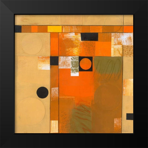 Soleil II Black Modern Wood Framed Art Print by Colter, Deborah T.