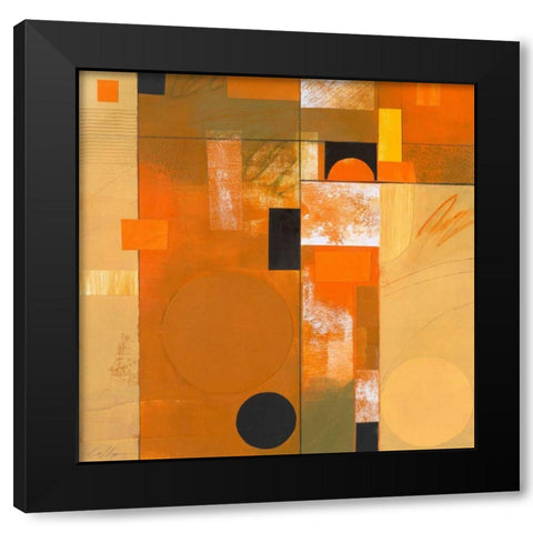 Soleil III Black Modern Wood Framed Art Print by Colter, Deborah T.