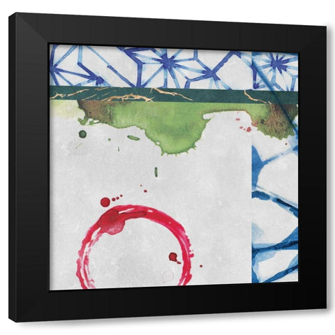 Agenais 1 Black Modern Wood Framed Art Print by Duncan-He, Louis