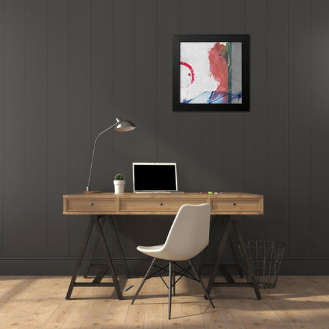 Agenais 2 Black Modern Wood Framed Art Print by Duncan-He, Louis