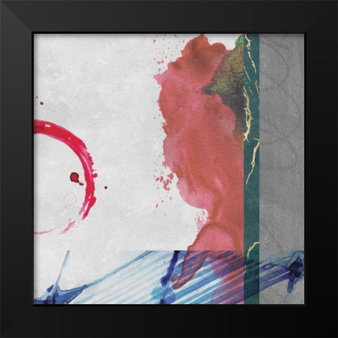 Agenais 2 Black Modern Wood Framed Art Print by Duncan-He, Louis
