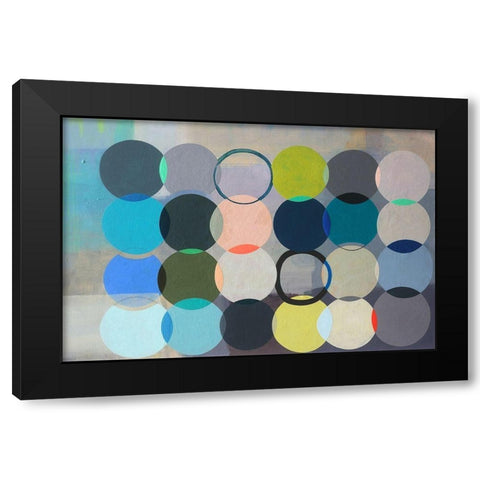 All of Space Is Completely Silent Black Modern Wood Framed Art Print with Double Matting by Duffy, Naomi Taitz