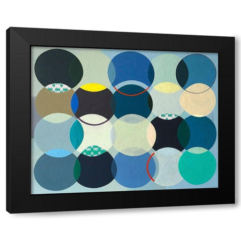 If I Must Black Modern Wood Framed Art Print by Duffy, Naomi Taitz