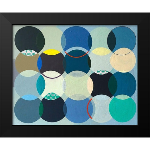 If I Must Black Modern Wood Framed Art Print by Duffy, Naomi Taitz
