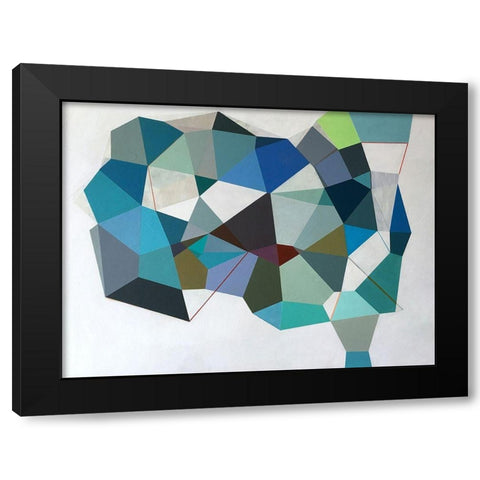 No Apparent Reason Black Modern Wood Framed Art Print with Double Matting by Duffy, Naomi Taitz