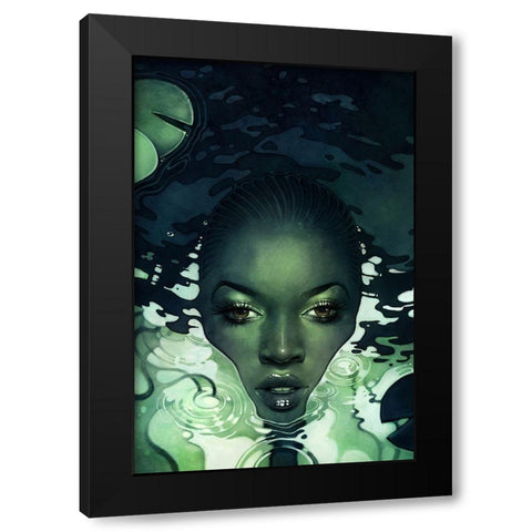 Beverly Black Modern Wood Framed Art Print with Double Matting by Dittman, Anna