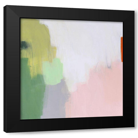Lemon Ambrosia Black Modern Wood Framed Art Print by Donoho, Melissa