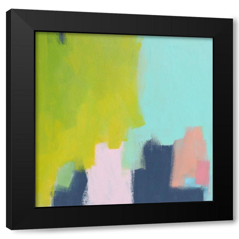 Pyrus Black Modern Wood Framed Art Print with Double Matting by Donoho, Melissa