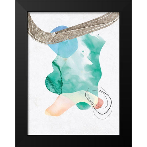 Eternal Radiance No. 2 Black Modern Wood Framed Art Print by Duncan-He, Louis