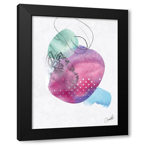 Cultural Reflection No. 2 Black Modern Wood Framed Art Print with Double Matting by Duncan-He, Louis