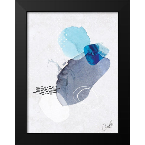 Mystic Steed No. 2 Black Modern Wood Framed Art Print by Duncan-He, Louis