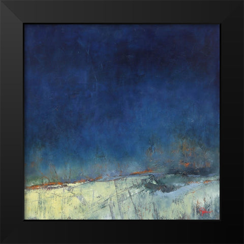 Dugout Black Modern Wood Framed Art Print by Dennis, Patrick