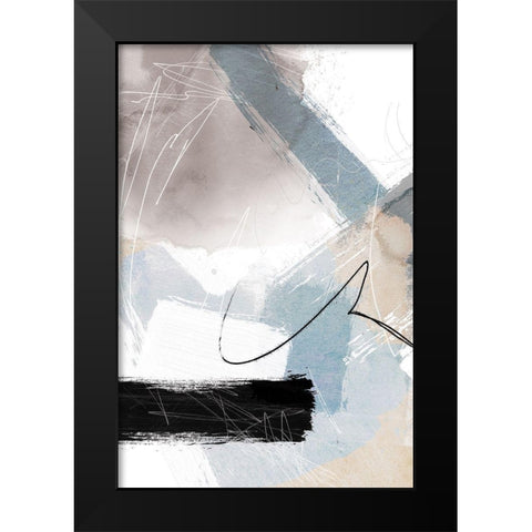 New Beginning 2 Black Modern Wood Framed Art Print by Duncan-He, Louis