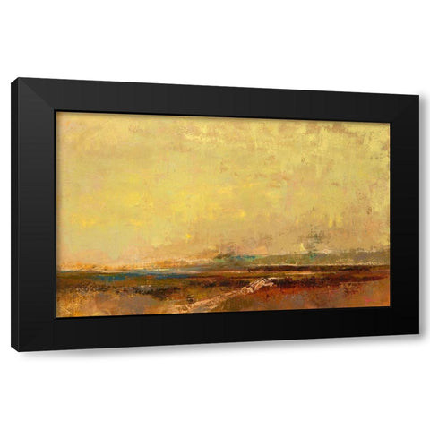 Bones Black Modern Wood Framed Art Print with Double Matting by Dennis, Patrick