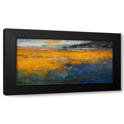 Marshes Black Modern Wood Framed Art Print by Dennis, Patrick