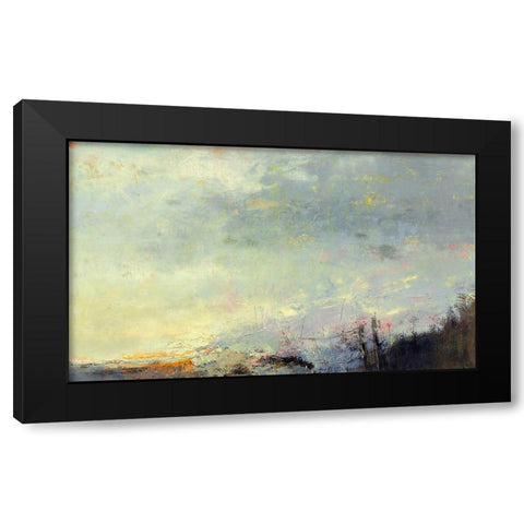 No Reception Black Modern Wood Framed Art Print with Double Matting by Dennis, Patrick