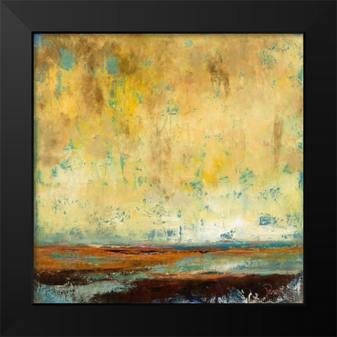 Air Quality Black Modern Wood Framed Art Print by Dennis, Patrick