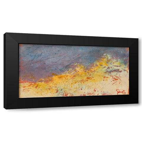 Aerial Black Modern Wood Framed Art Print by Dennis, Patrick